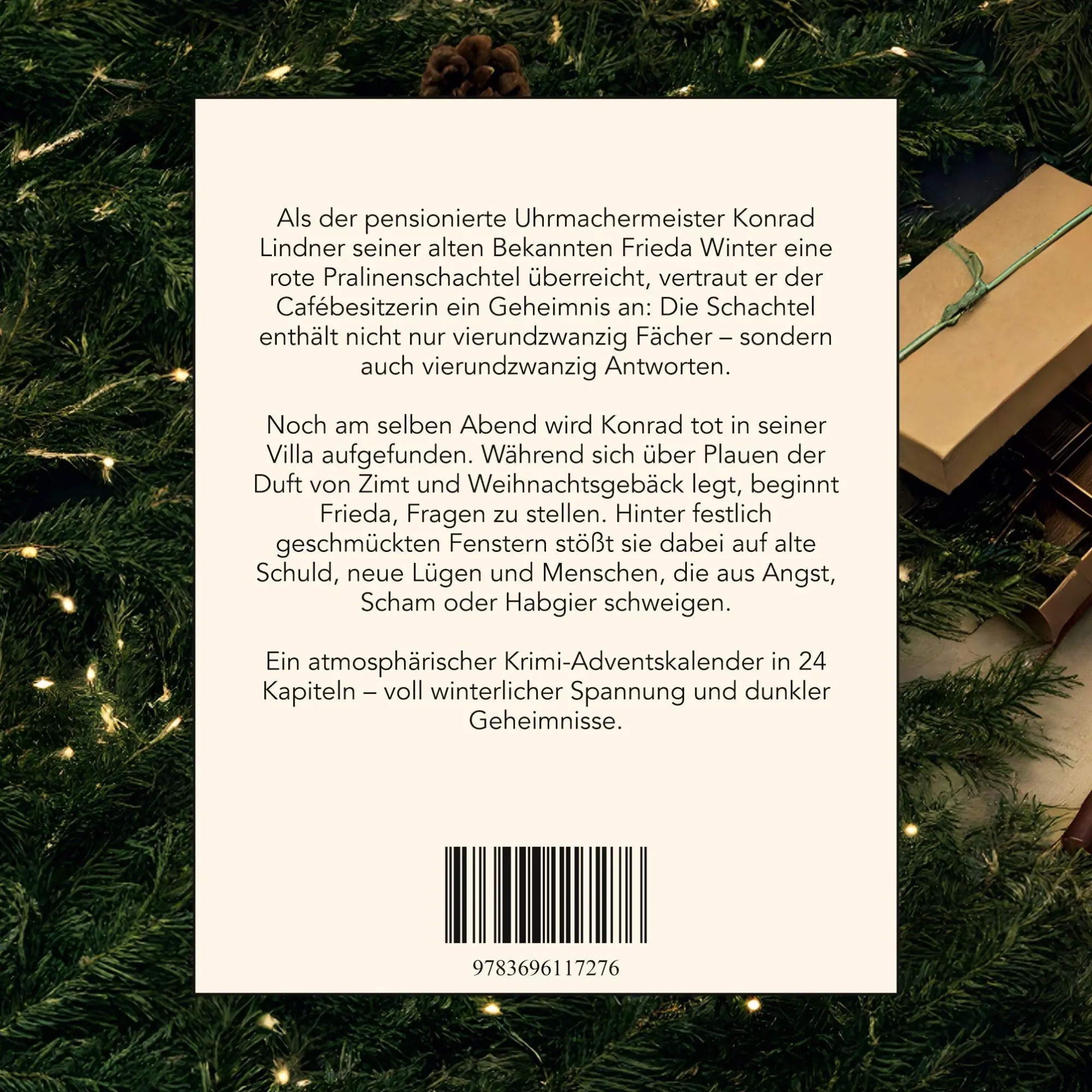 Rückseite: 9783696117276 | Mord in Plauen | Der Krimi-Adventskalender in 24 Akten | Finn Meyer