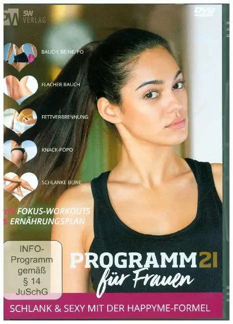 Cover: 9783942177276 | Programm 21 für Frauen,1 DVD-Video | Janis Glöden | Buch | 2 DVD(s)