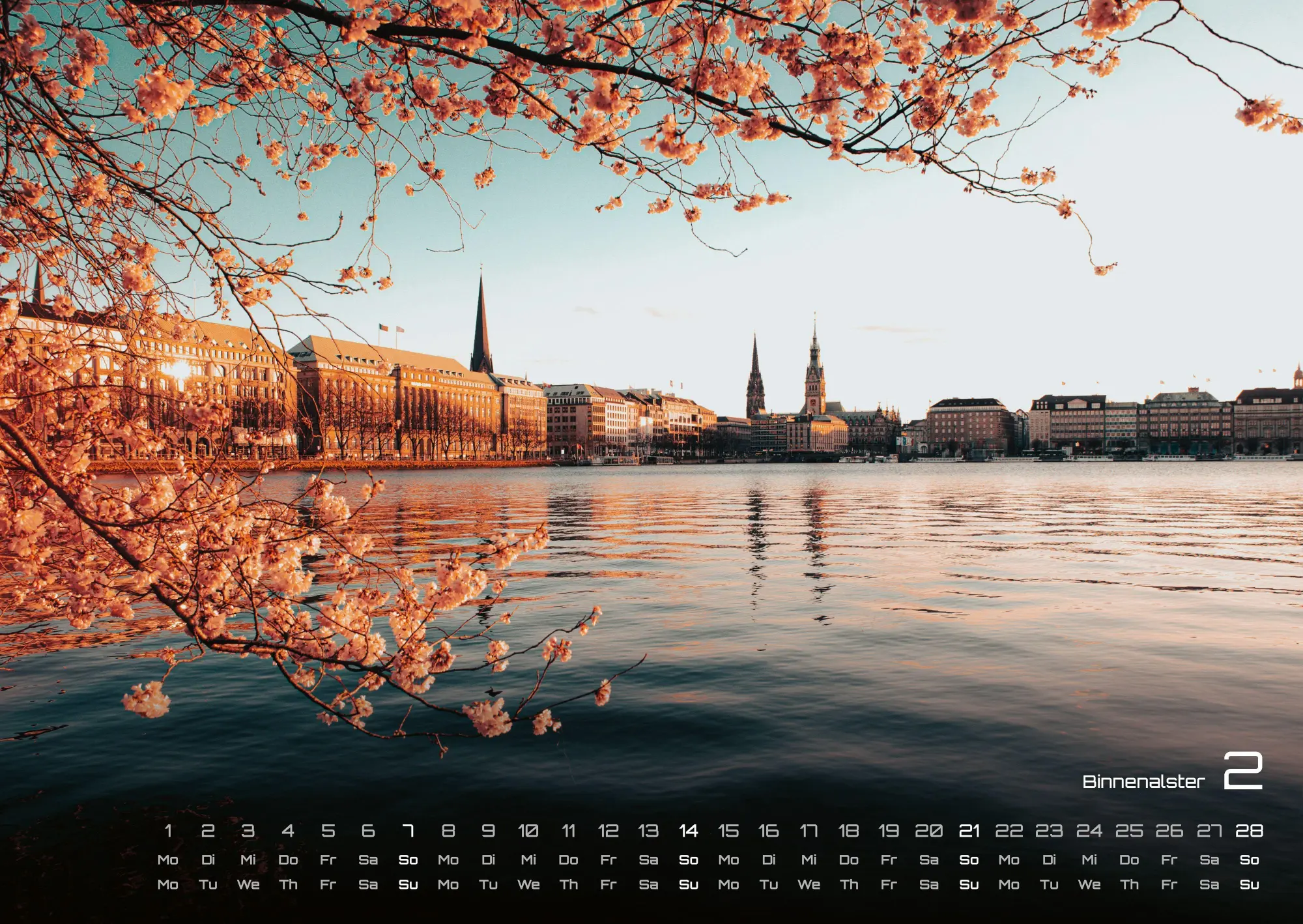 Bild: 9783986737276 | Hamburg - Zwischen Speicherstadt und Alster - 2027 - Kalender DIN A2