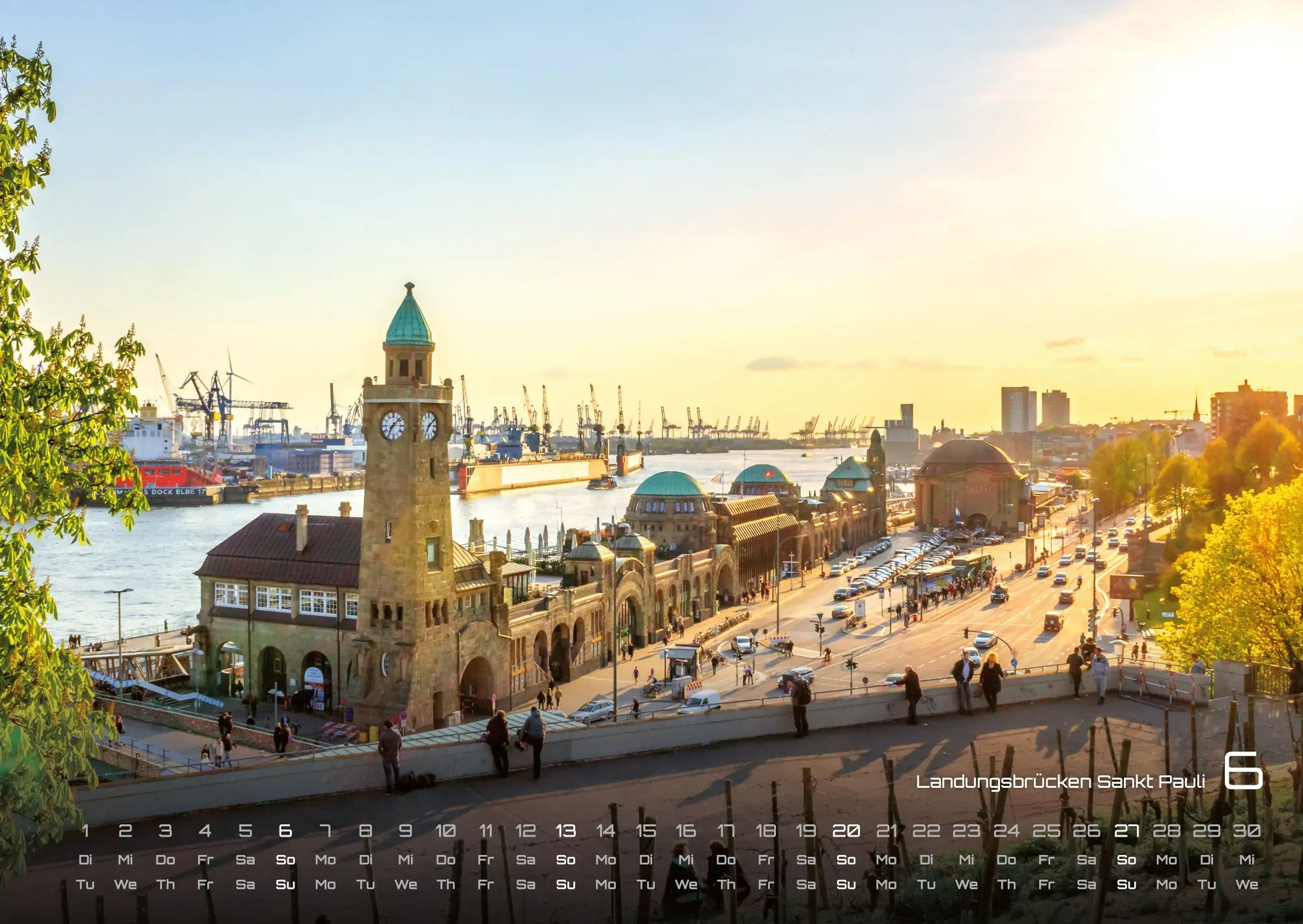 Bild: 9783986737276 | Hamburg - Zwischen Speicherstadt und Alster - 2027 - Kalender DIN A2