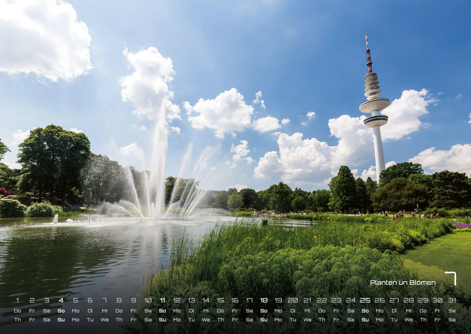 Bild: 9783986737276 | Hamburg - Zwischen Speicherstadt und Alster - 2027 - Kalender DIN A2
