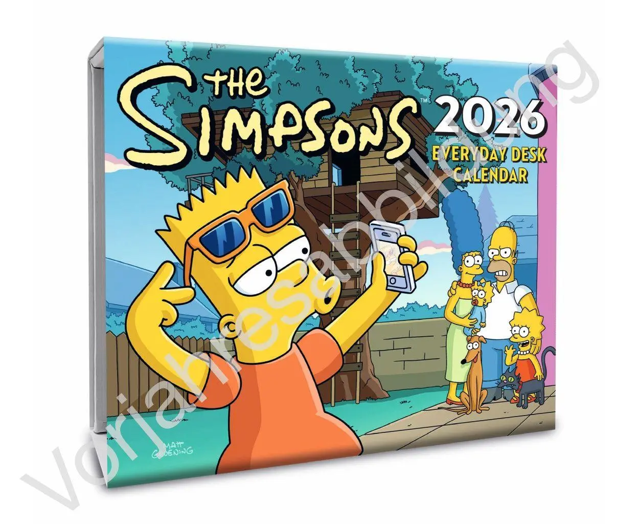 Cover: 9783840197376 | The Simpsons Tagesabreißkalender 2027 | Kalender | 320 S. | Englisch