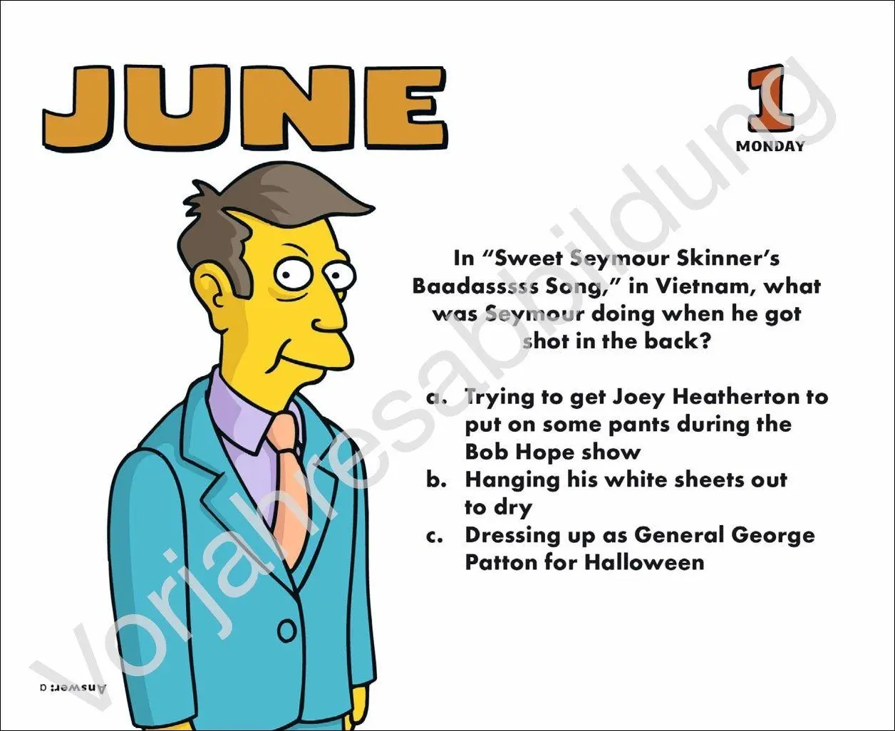 Bild: 9783840197376 | The Simpsons Tagesabreißkalender 2027 | Kalender | 320 S. | Englisch