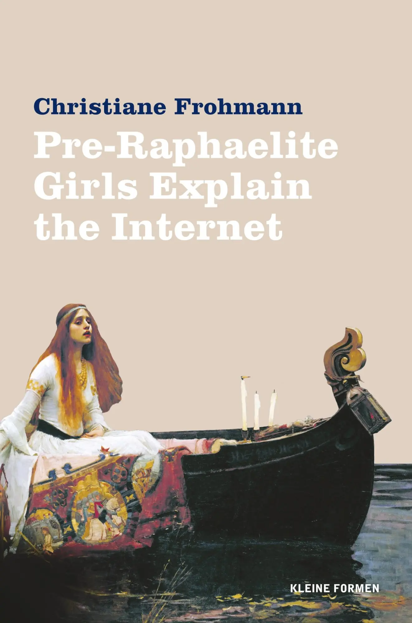 Cover: 9783947047376 | Pre-Raphaelite Girls Explain the Internet | Christiane Frohmann | Buch
