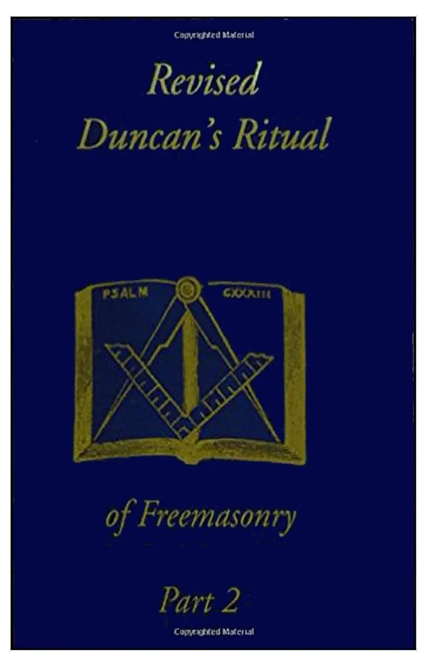 Cover: 9781930097476 | Revised Duncan's Ritual Of Freemasonry Part 2 | Malcolm C. Duncan