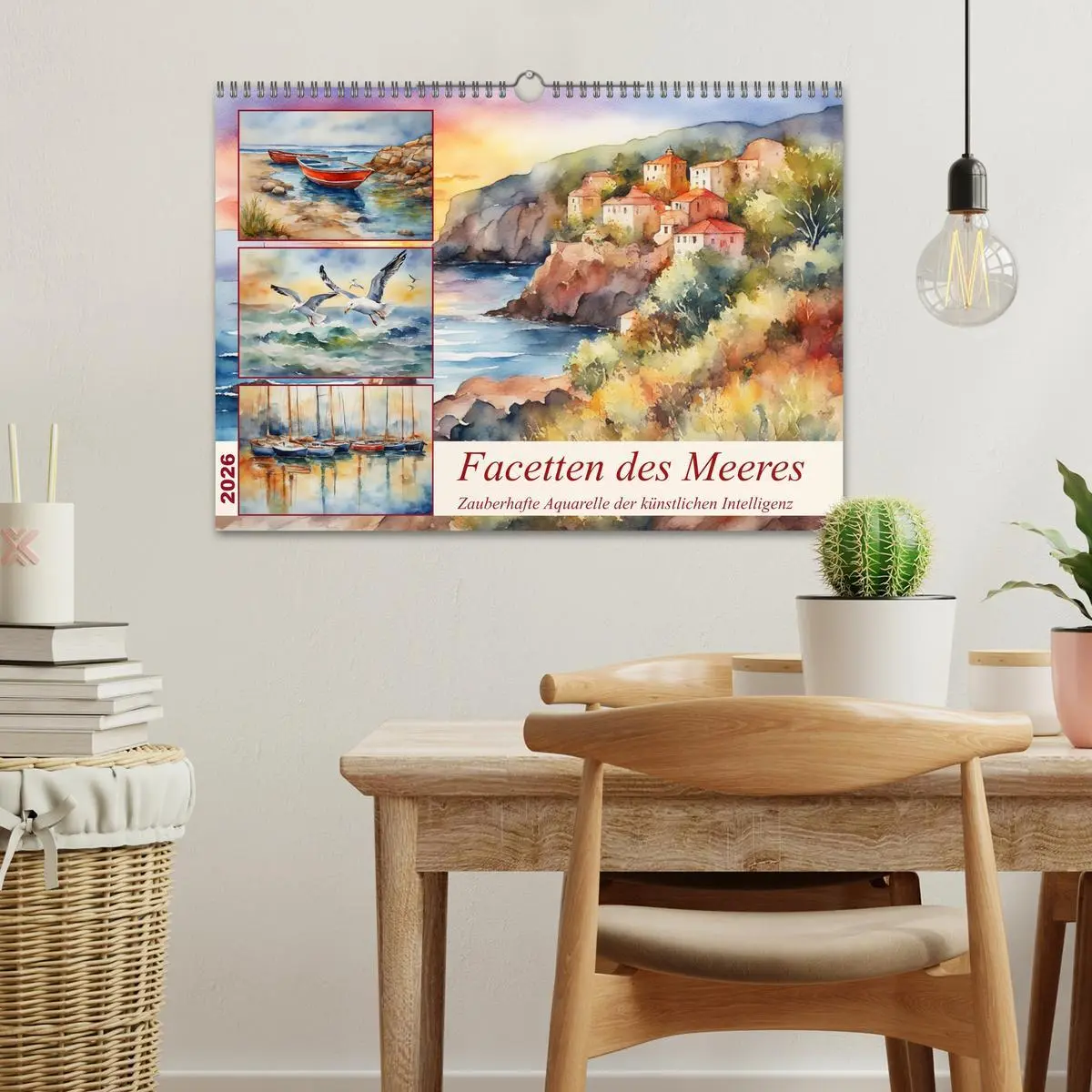 Bild: 9783457437476 | Facetten des Meeres (Wandkalender 2026 DIN A3 quer), CALVENDO...
