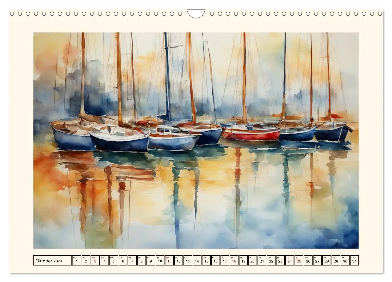 Bild: 9783457437476 | Facetten des Meeres (Wandkalender 2026 DIN A3 quer), CALVENDO...