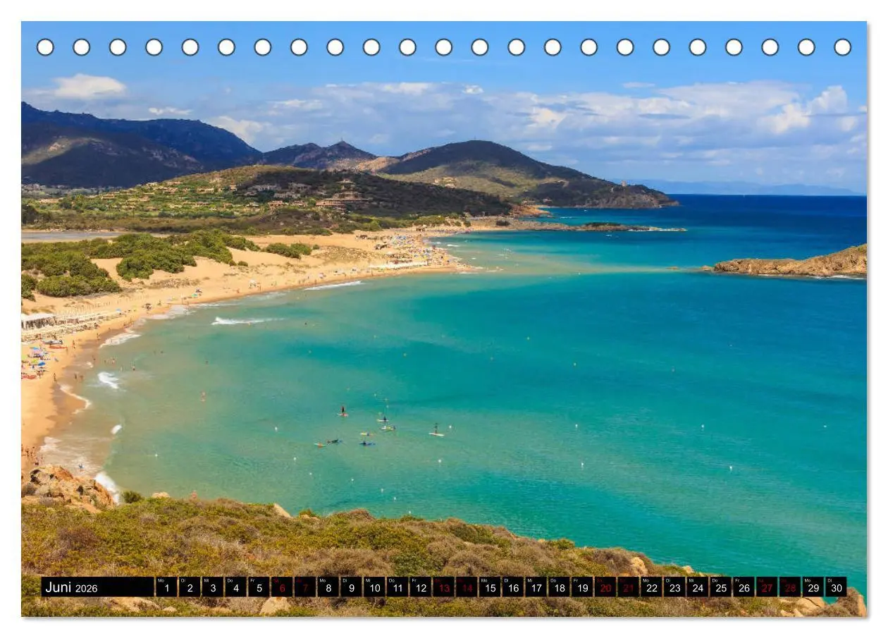 Bild: 9783457747476 | Faszination Sardinien (Tischkalender 2026 DIN A5 quer), CALVENDO...