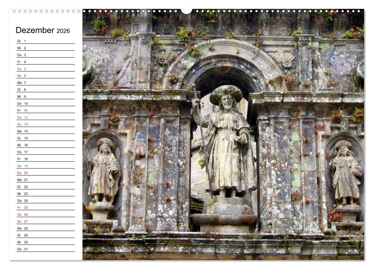 Bild: 9783457987476 | Jakobsweg - Camino Portugues (hochwertiger Premium Wandkalender...