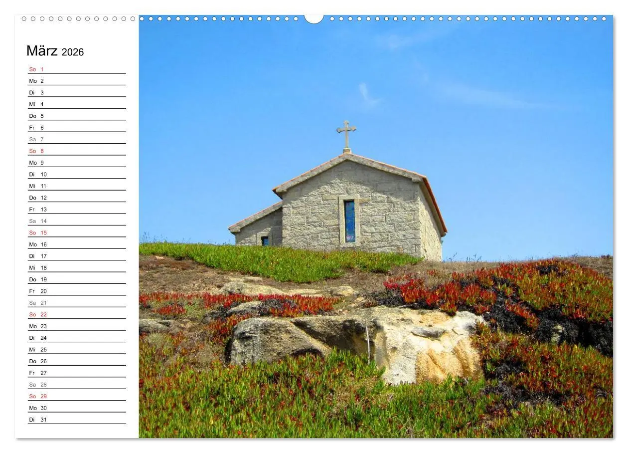 Bild: 9783457987476 | Jakobsweg - Camino Portugues (hochwertiger Premium Wandkalender...