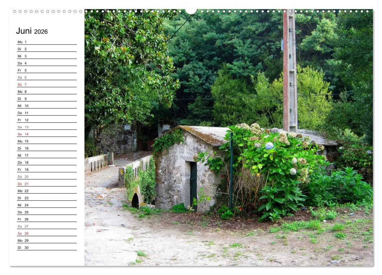 Bild: 9783457987476 | Jakobsweg - Camino Portugues (hochwertiger Premium Wandkalender...