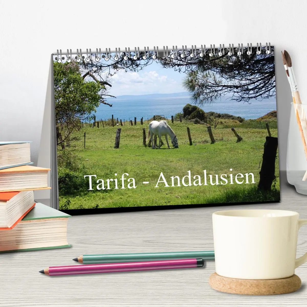 Bild: 9783516217476 | Tarifa - Andalusien (Tischkalender 2026 DIN A5 quer), CALVENDO...