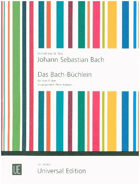 Cover: 9783702407476 | Bach - Büchlein | 2 Flöten. Spielpartitur. | Peter Kolman | Buch