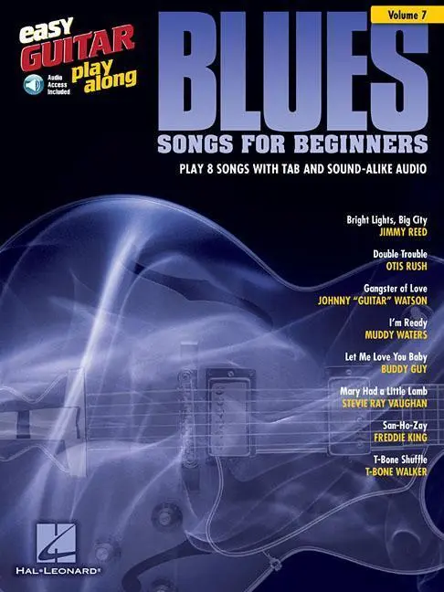 Cover: 9781476817576 | Blues Songs for Beginners Easy Guitar Play-Along Volume 7...