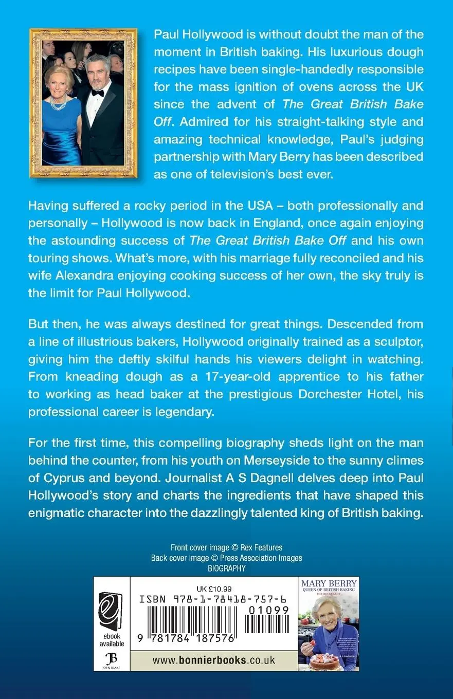 Rückseite: 9781784187576 | Paul Hollywood - The Biography | A. S. Dagnell | Taschenbuch | 2015