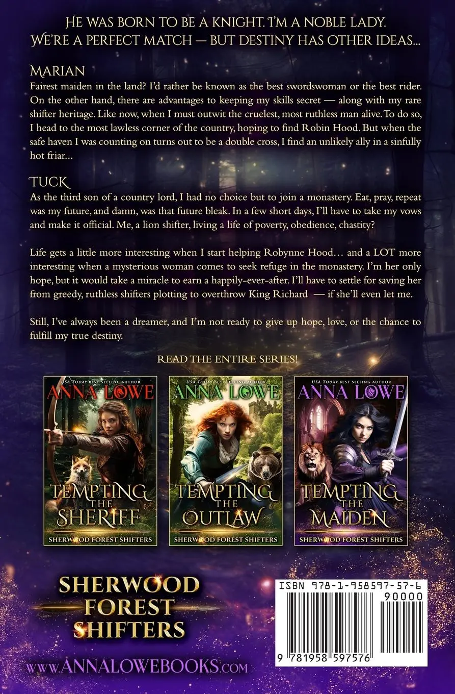Rückseite: 9781958597576 | Tempting the Maiden | Anna Lowe | Taschenbuch | Englisch | 2024
