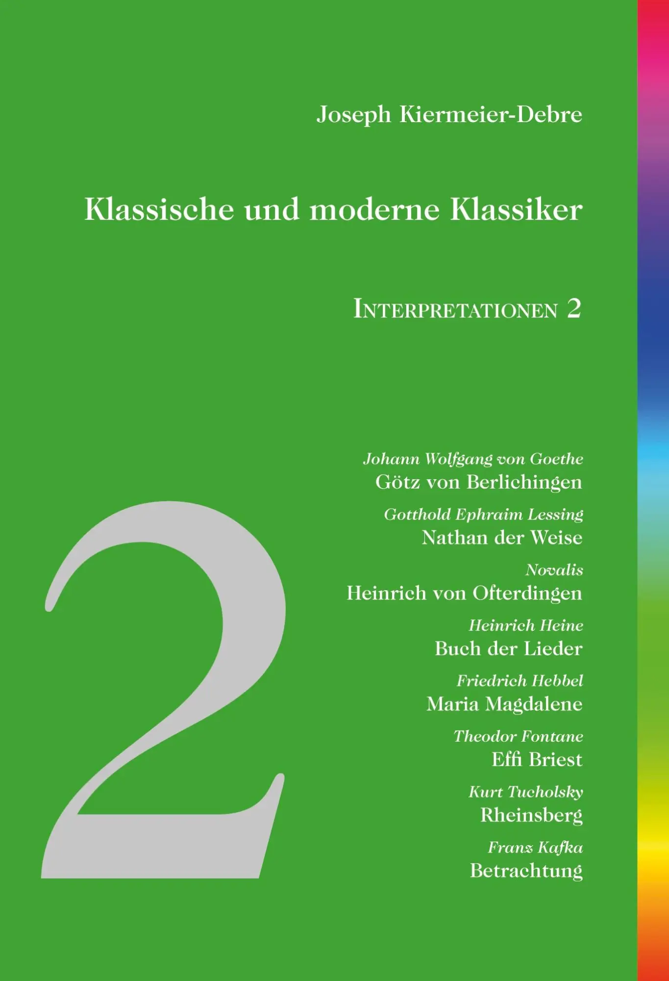 Cover: 9783038587576 | Klassische und moderne Klassiker | Joseph Kiermeier-Debre | Buch
