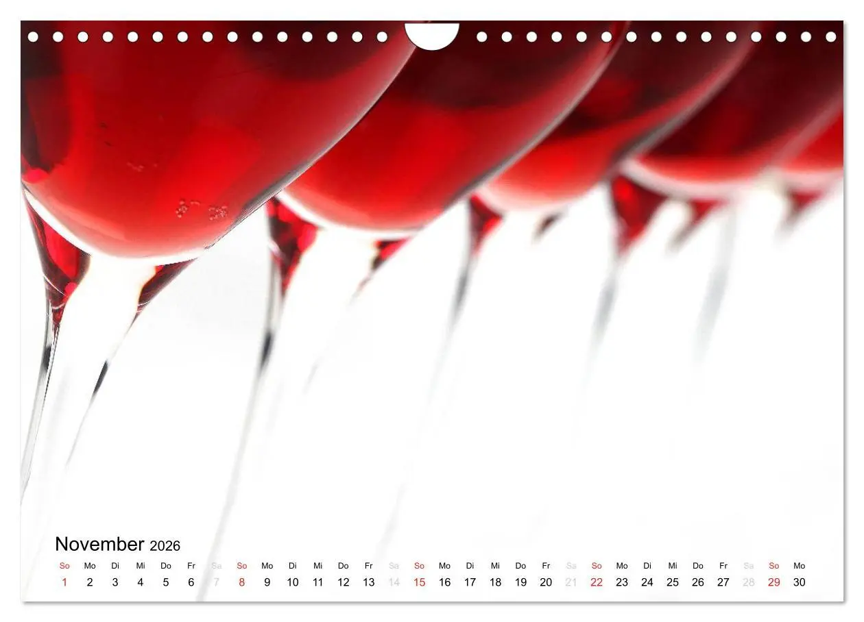Bild: 9783516207576 | Wein schmeckt fein (Wandkalender 2026 DIN A4 quer), CALVENDO...