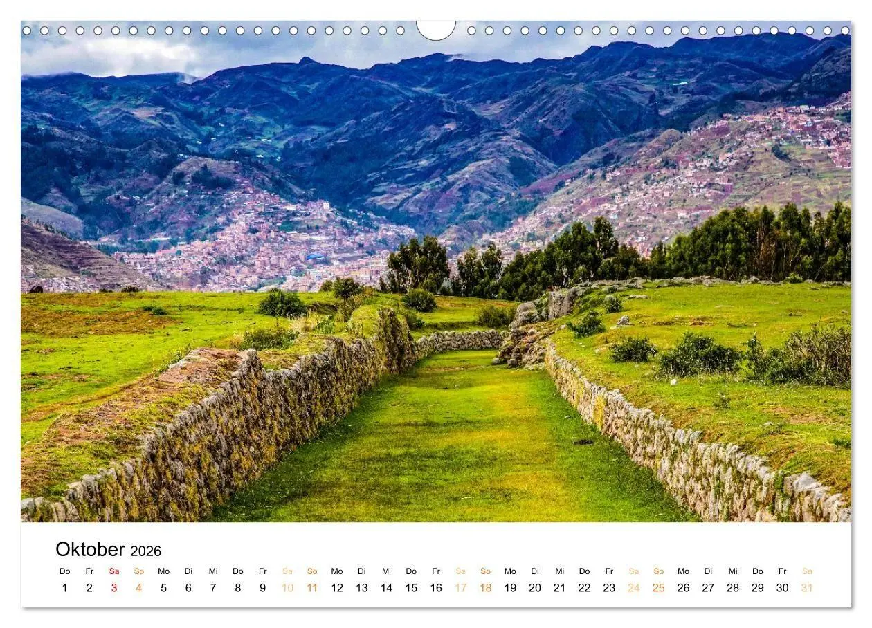 Bild: 9783516687576 | Qhapaq Ñan - die Königsstrasse der Anden (Wandkalender 2026 DIN A3...