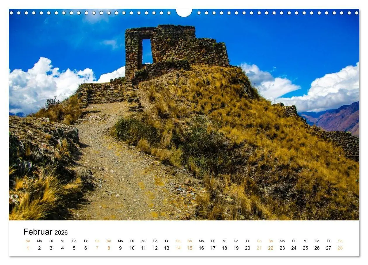 Bild: 9783516687576 | Qhapaq Ñan - die Königsstrasse der Anden (Wandkalender 2026 DIN A3...