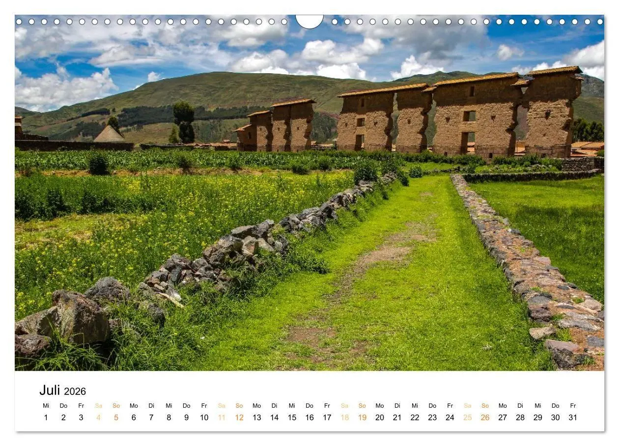 Bild: 9783516687576 | Qhapaq Ñan - die Königsstrasse der Anden (Wandkalender 2026 DIN A3...