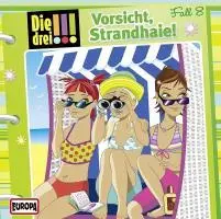 Cover: 9783803237576 | Die drei !!! 08. Vorsicht, Strandhaie (drei Ausrufezeichen) | Vogel