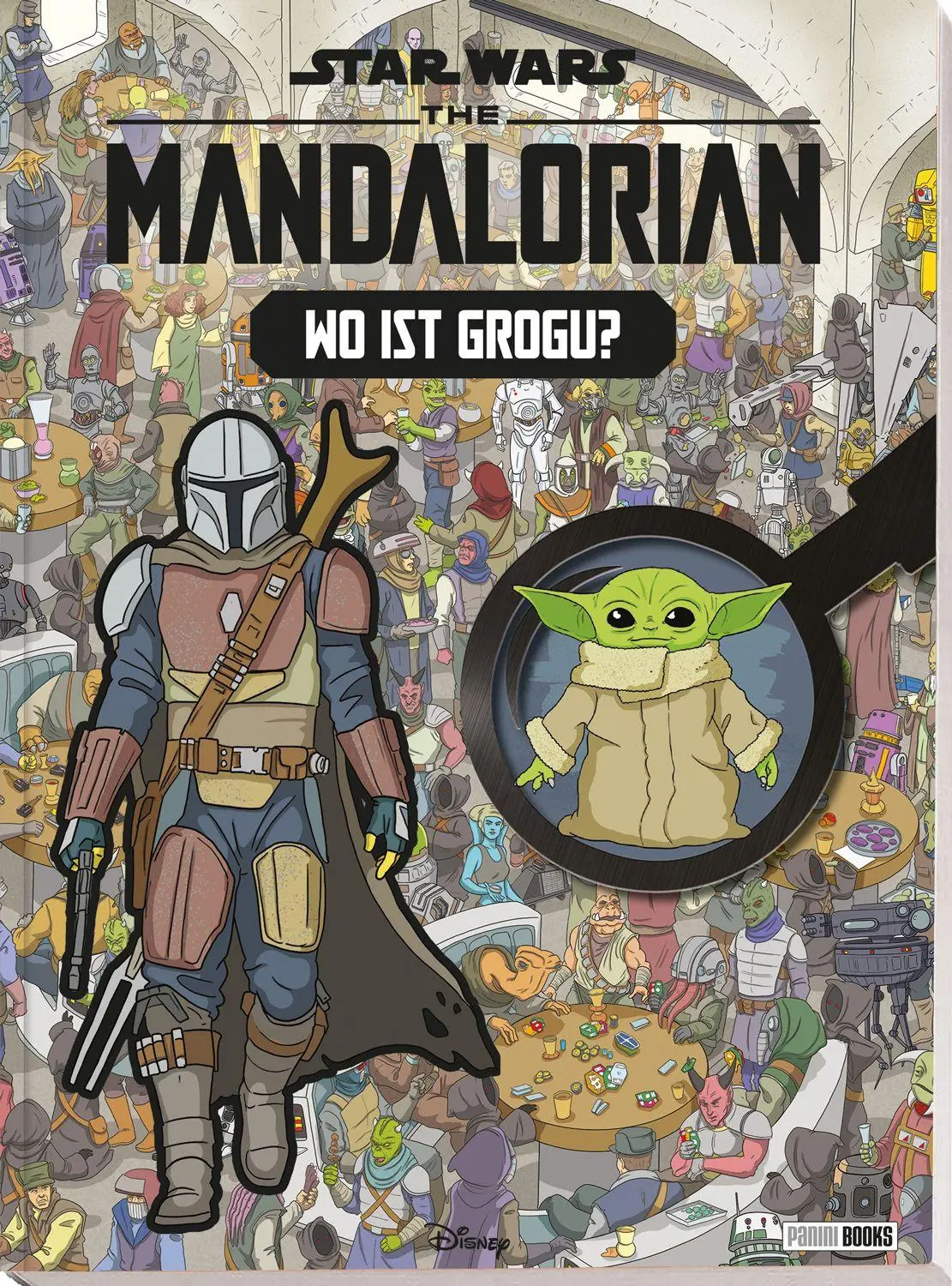 Cover: 9783833247576 | Star Wars The Mandalorian: Wo ist Grogu? | Wimmel-Suchbuch | Buch