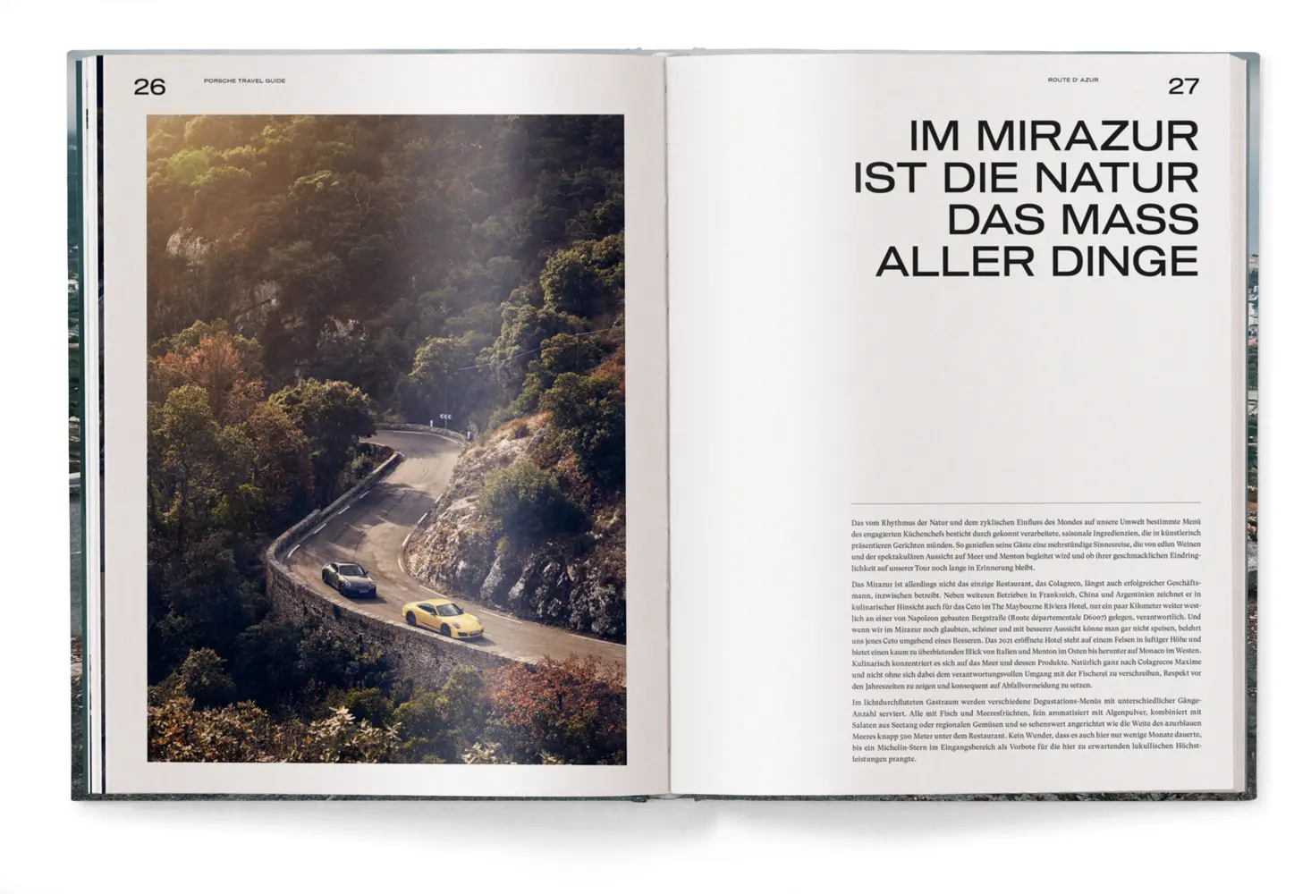 Bild: 9783961717576 | Porsche Escapes | Über Alpenpässe und Küstenstraßen | Derk Hoberg