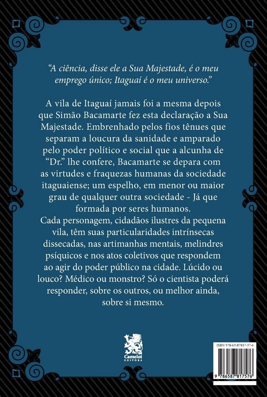 Rückseite: 9786587817576 | O Alienista | Machado De Assis | Taschenbuch | Portugiesisch | 2023