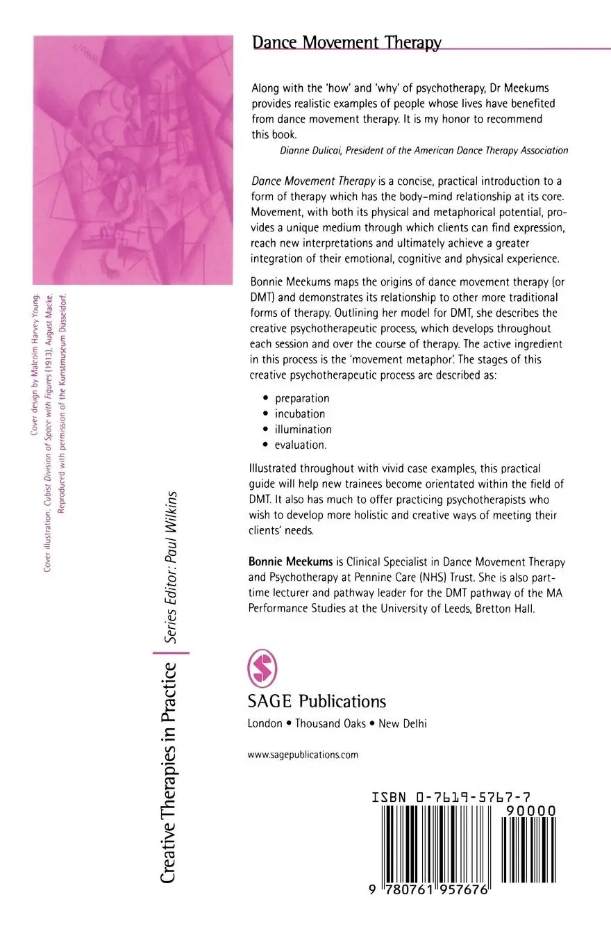 Rückseite: 9780761957676 | Dance Movement Therapy | A Creative Psychotherapeutic Approach | Buch