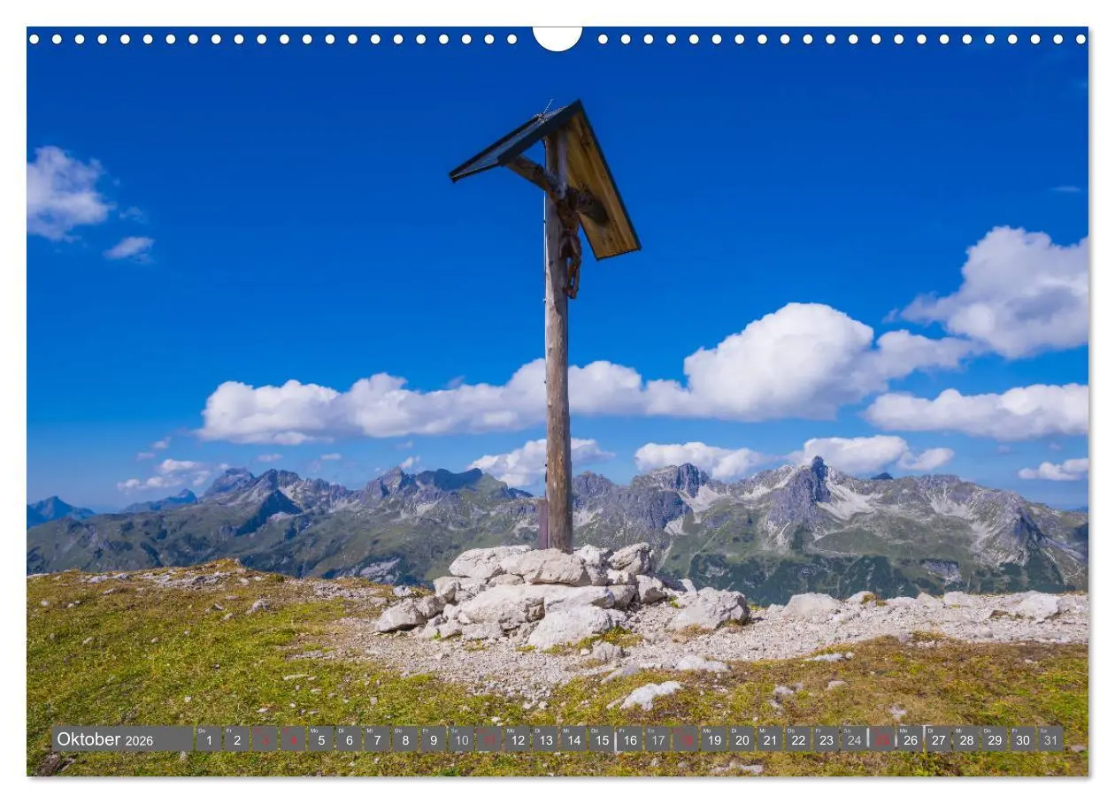 Bild: 9783457967676 | Wanderziele rund um Oberstdorf (Wandkalender 2026 DIN A3 quer),...