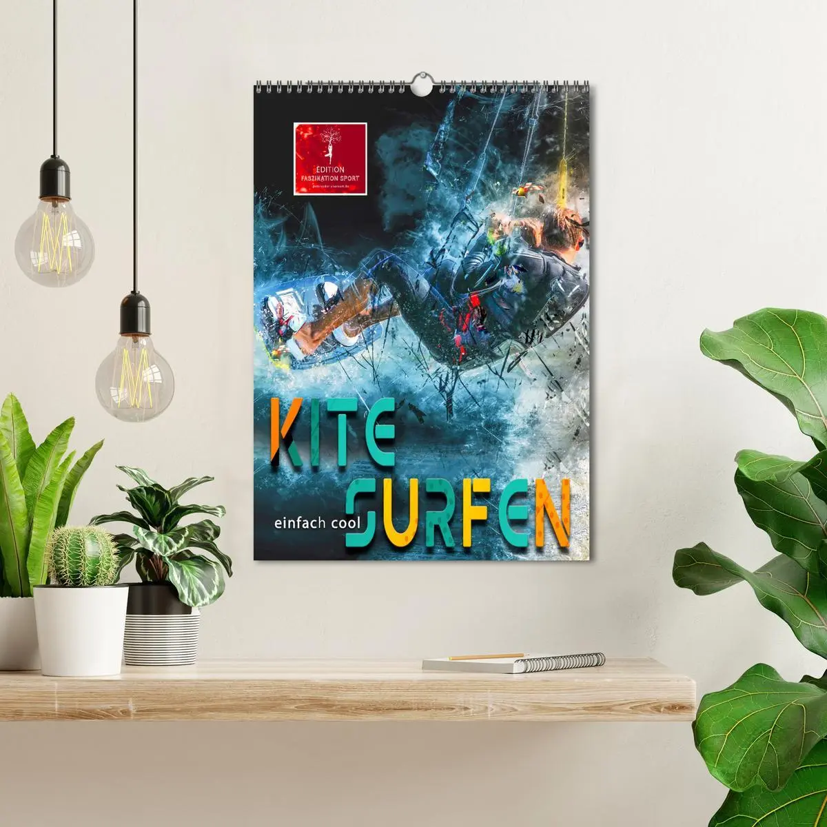 Bild: 9783516367676 | Kitesurfen - einfach cool (Wandkalender 2026 DIN A3 hoch), CALVENDO...