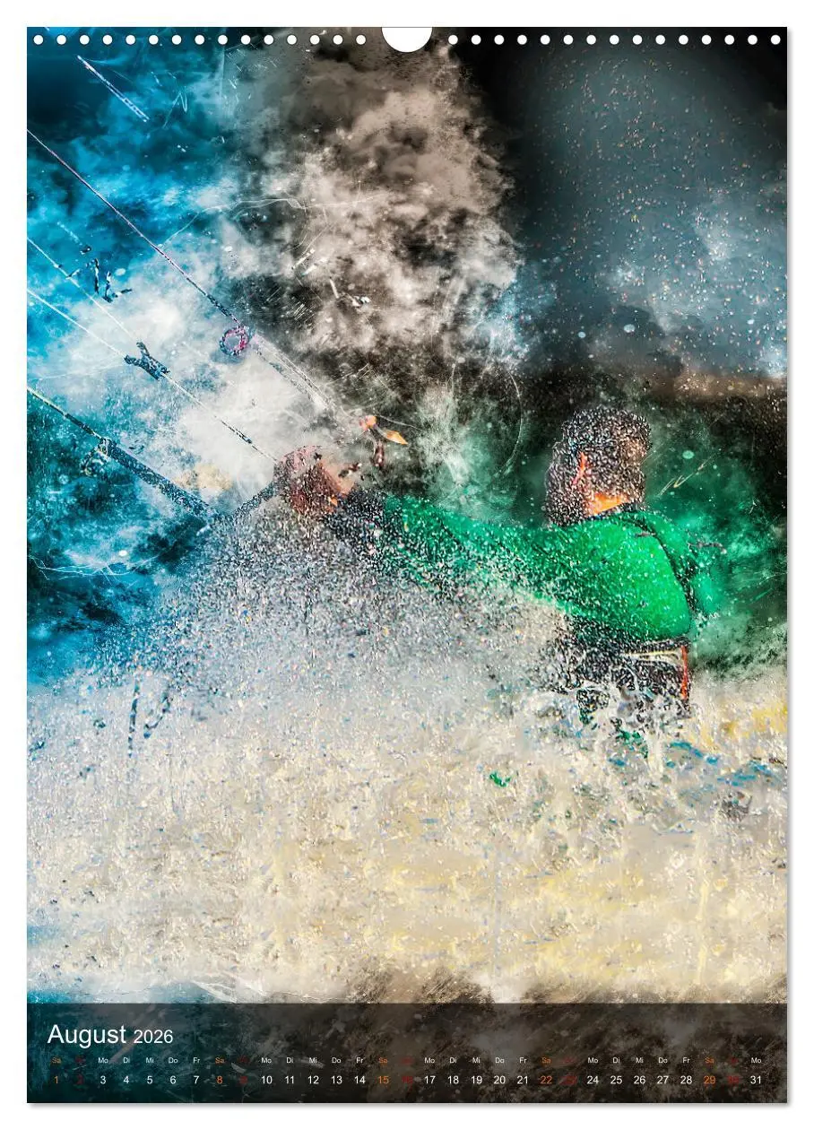 Bild: 9783516367676 | Kitesurfen - einfach cool (Wandkalender 2026 DIN A3 hoch), CALVENDO...