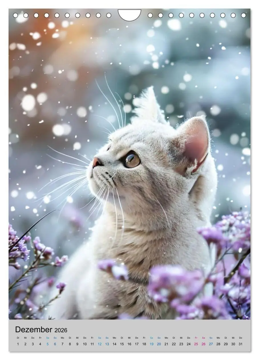 Bild: 9783516677676 | Samtige Schnurrer (Wandkalender 2026 DIN A4 hoch), CALVENDO...