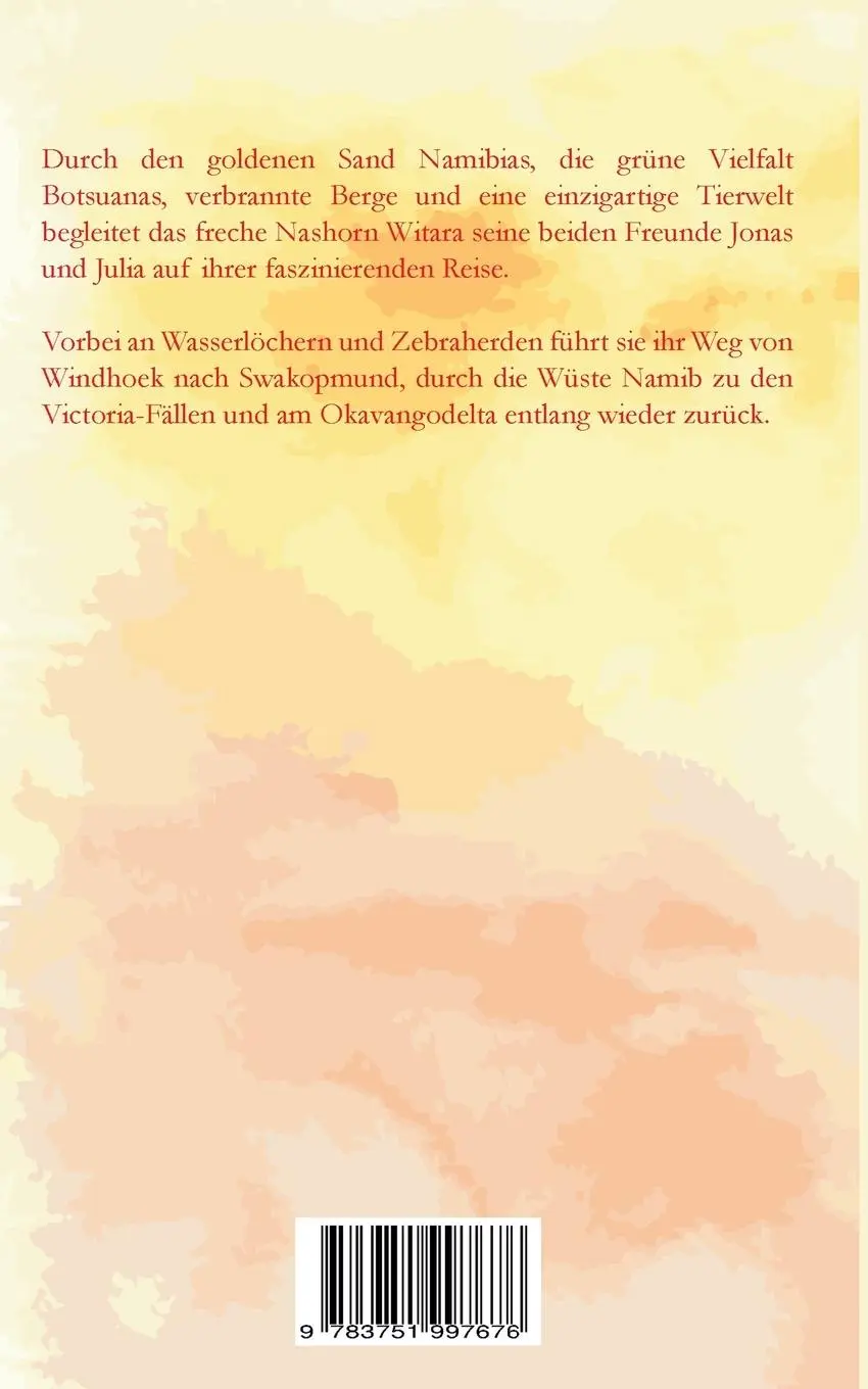 Rückseite: 9783751997676 | Witara | Ruf der Namib | Jonas Bek-Anschütz | Taschenbuch | 174 S.