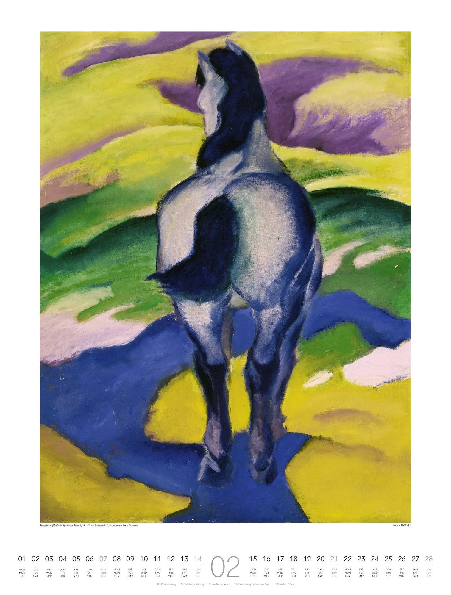 Bild: 9783838427676 | Expressionismus Kalender 2027 | Ackermann Kunstverlag GmbH | Kalender