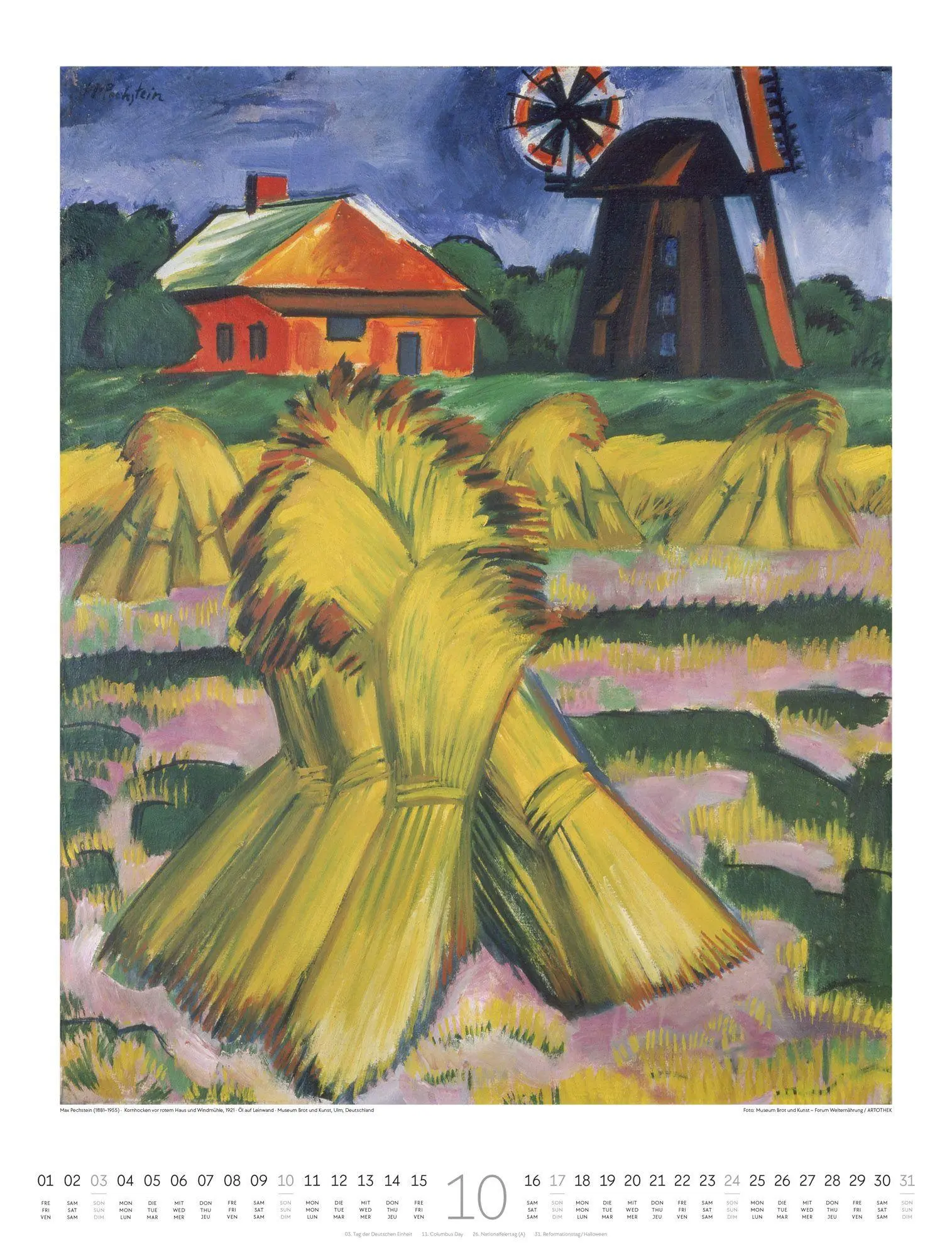 Bild: 9783838427676 | Expressionismus Kalender 2027 | Ackermann Kunstverlag GmbH | Kalender