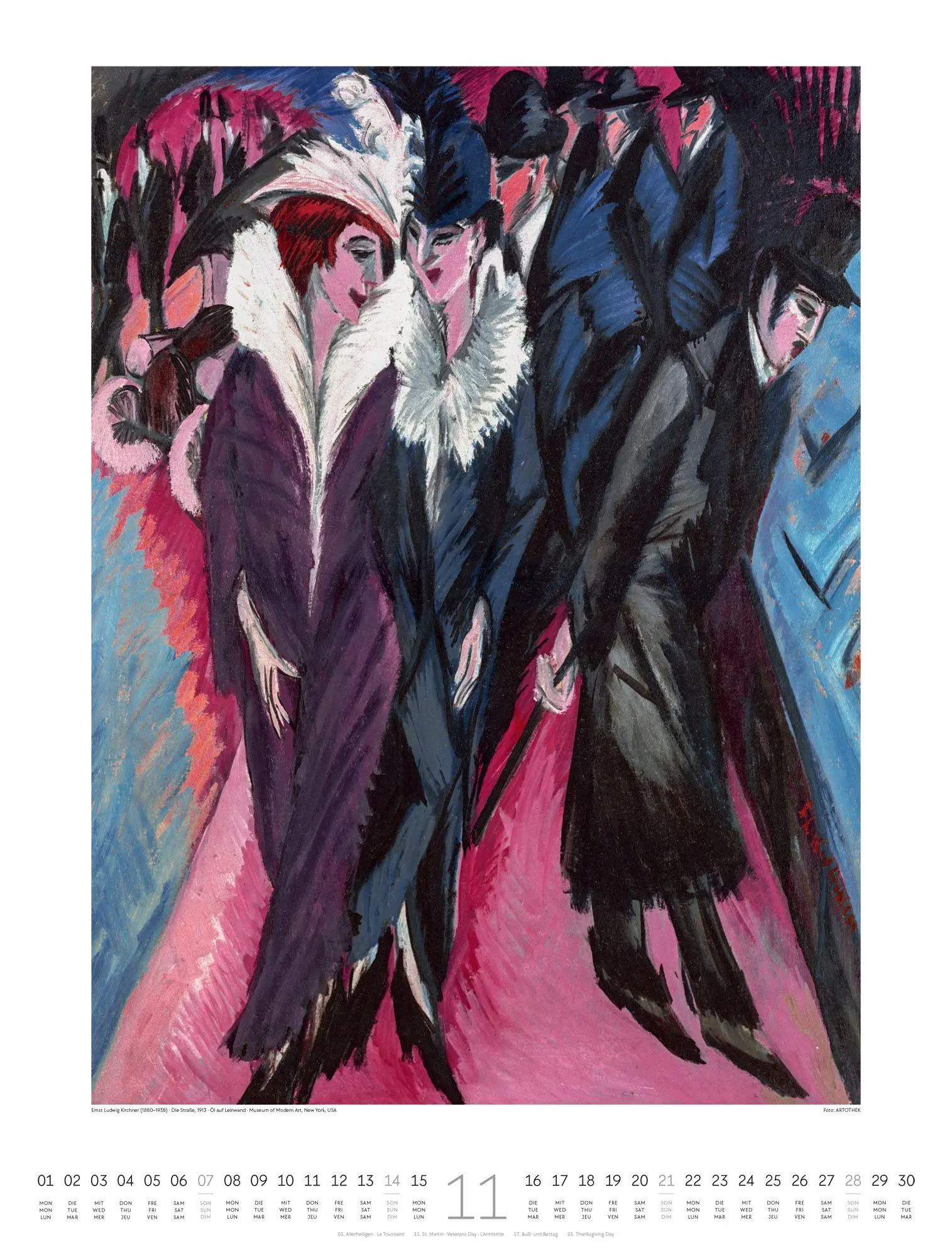 Bild: 9783838427676 | Expressionismus Kalender 2027 | Ackermann Kunstverlag GmbH | Kalender