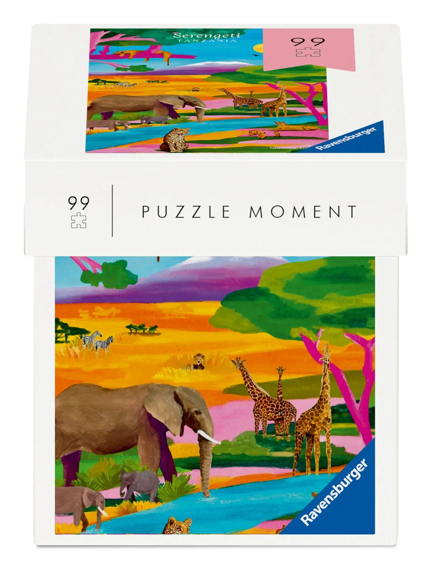 Cover: 4005555017776 | Erwachsenenpuzzle 99 Teile - Tansania | Spiel | Puzzle Moments | 2026