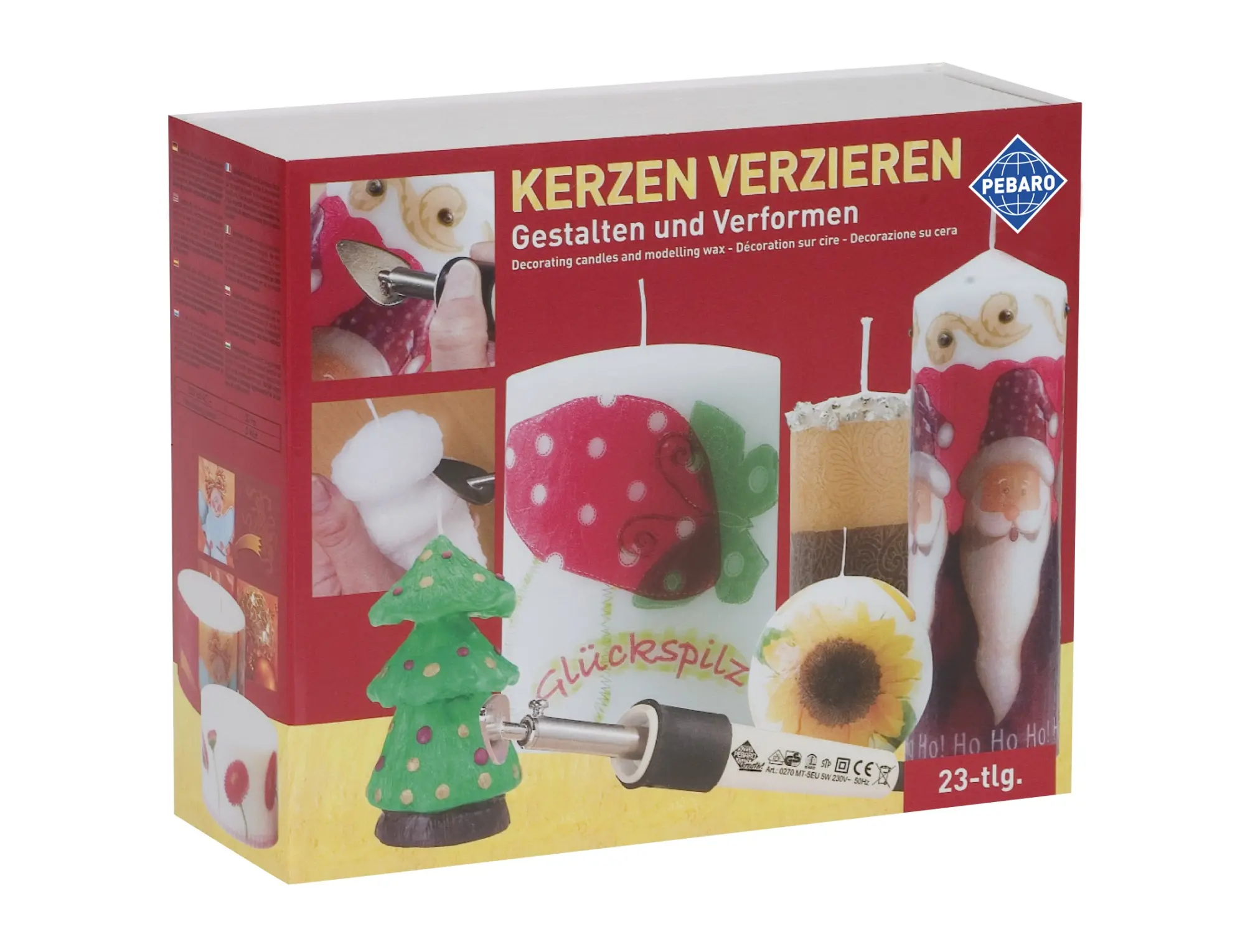 Cover: 4006094027776 | PEBARO 0277W - Kerzen verzieren - Gestalten und Verformen, Kreativset