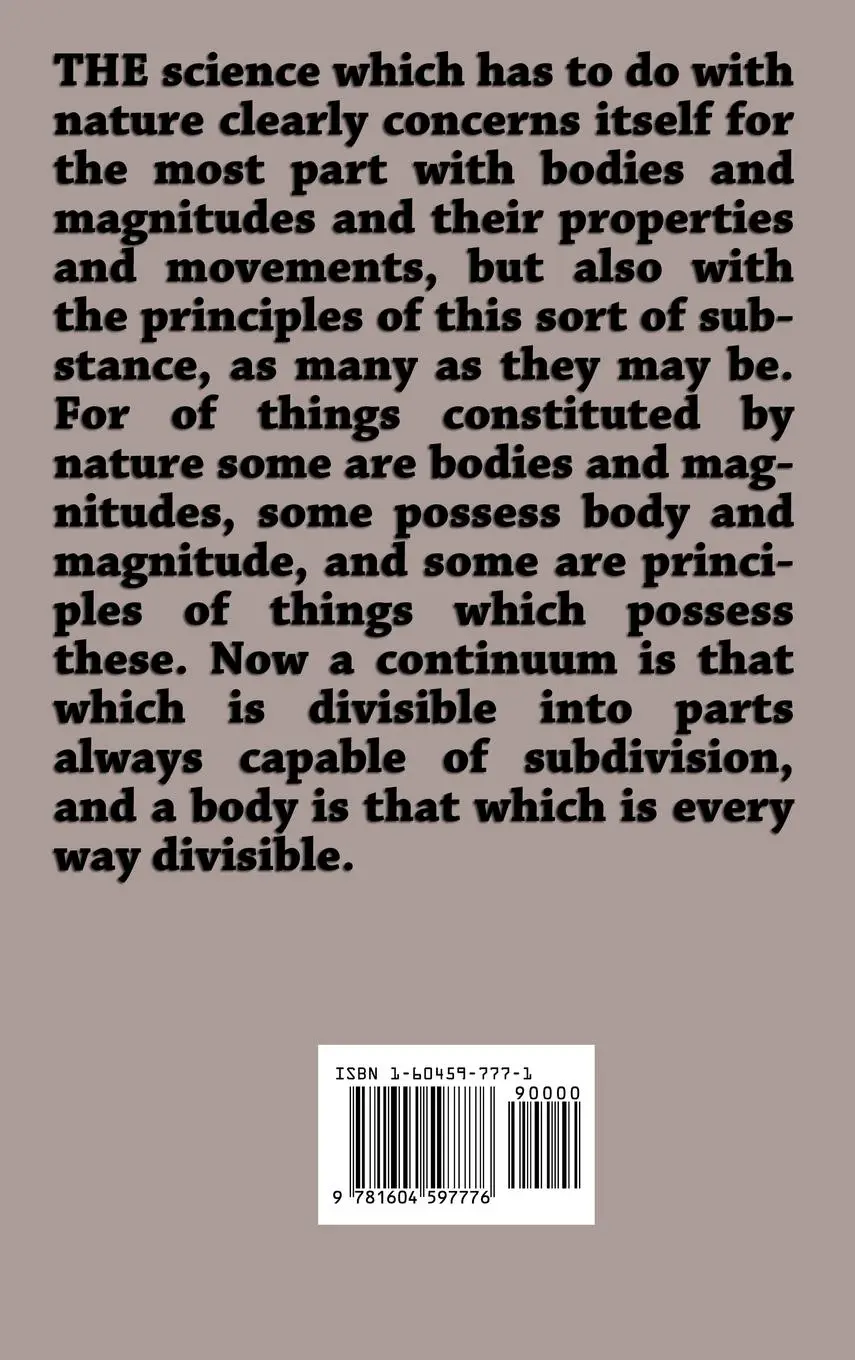 Rückseite: 9781604597776 | On the Heavens | Aristotle | Buch | Englisch | 2009 | A &amp; D Publishing