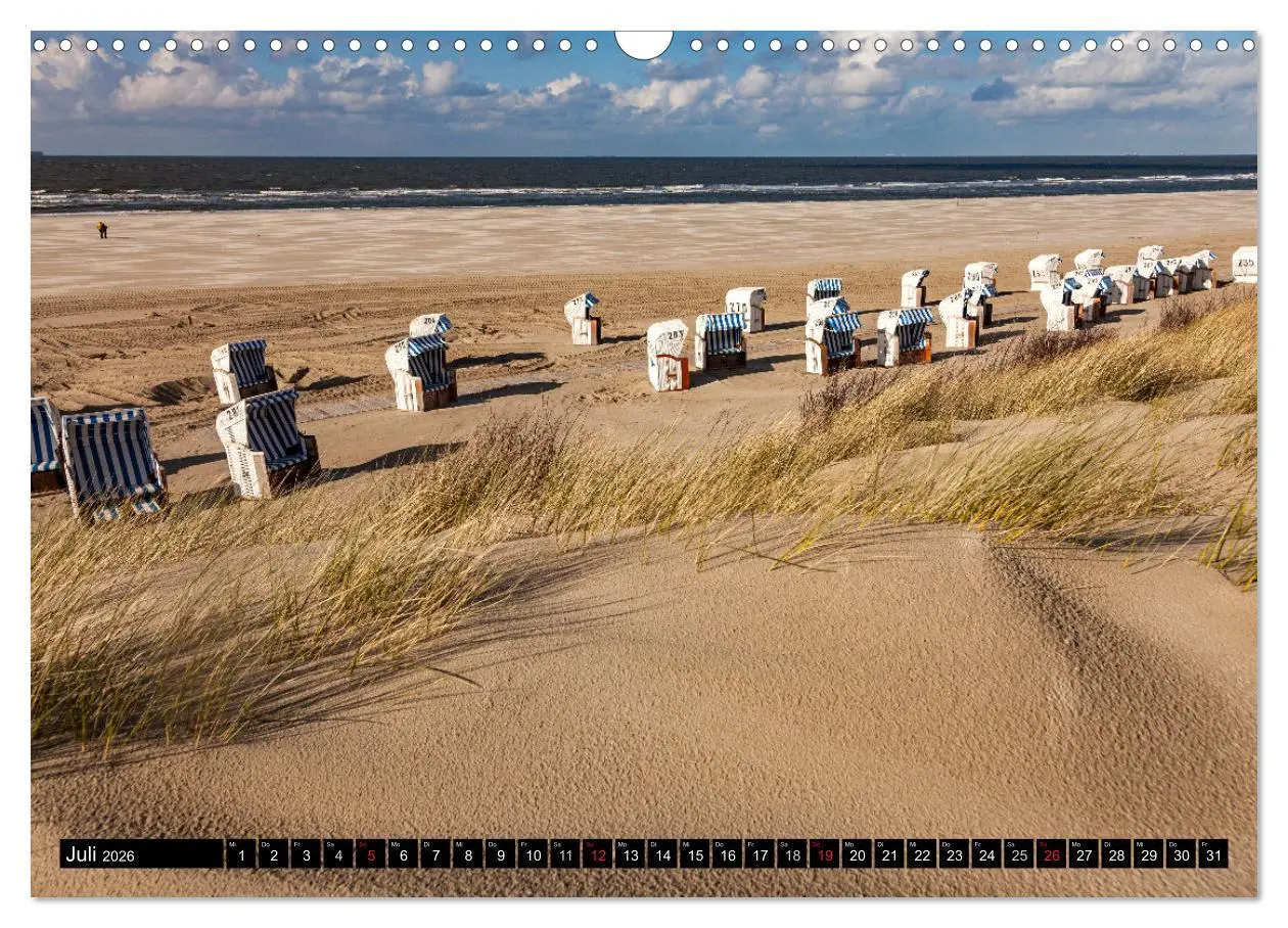 Bild: 9783457267776 | Insel Spiekeroog (Wandkalender 2026 DIN A3 quer), CALVENDO...
