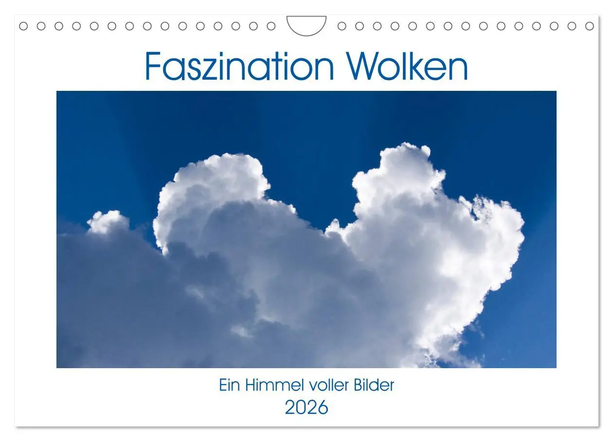 Cover: 9783457887776 | Faszination Wolken (Wandkalender 2026 DIN A4 quer), CALVENDO...