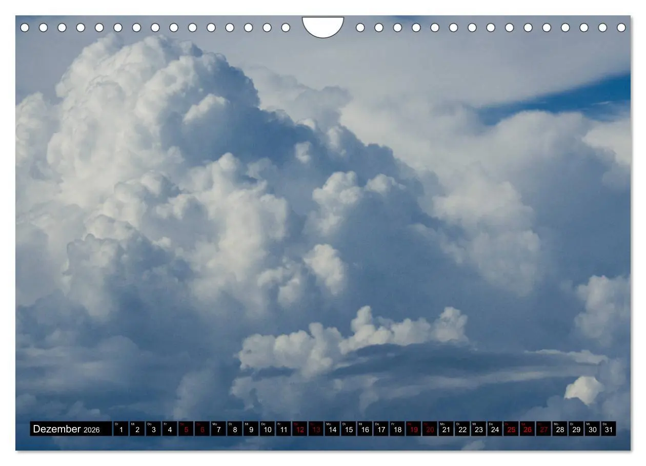 Bild: 9783457887776 | Faszination Wolken (Wandkalender 2026 DIN A4 quer), CALVENDO...