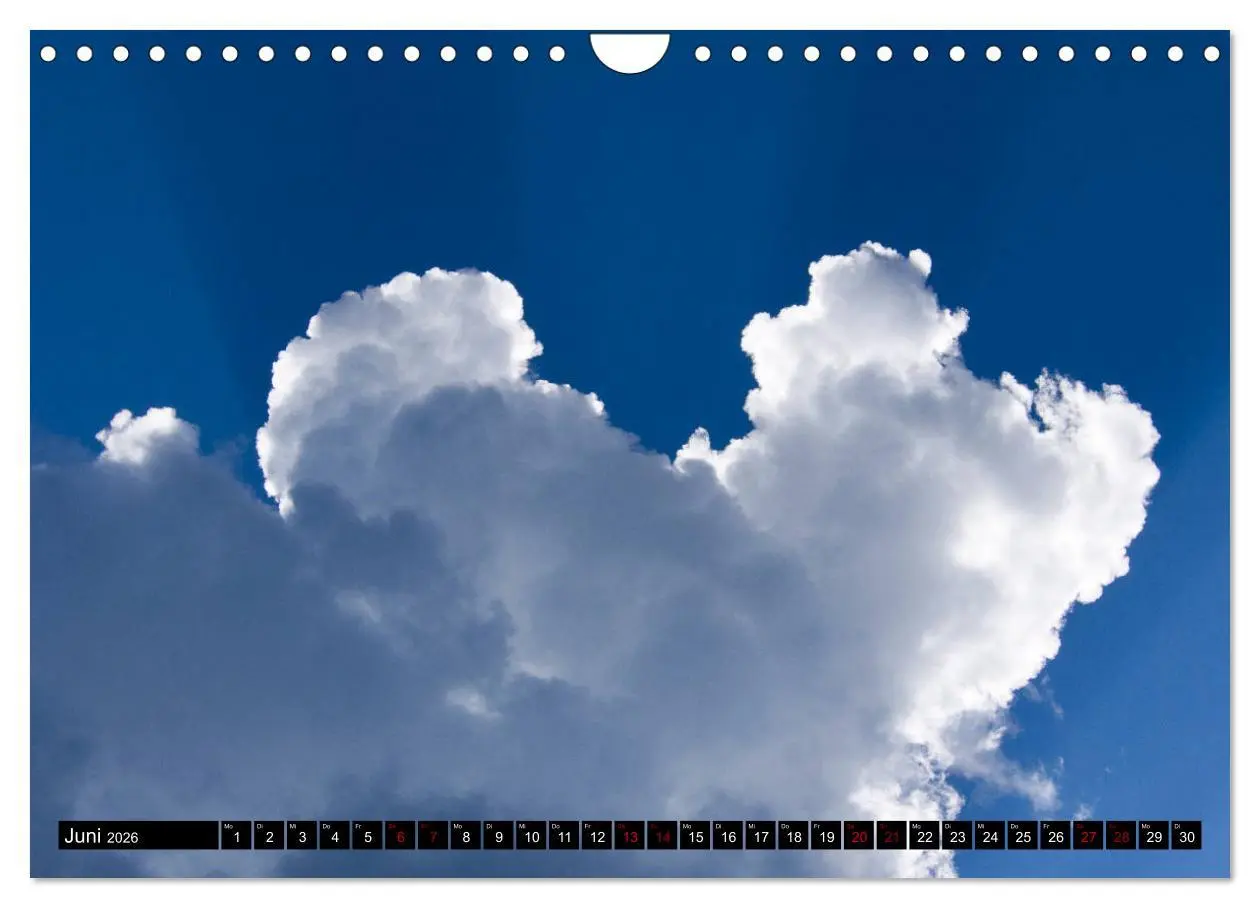 Bild: 9783457887776 | Faszination Wolken (Wandkalender 2026 DIN A4 quer), CALVENDO...