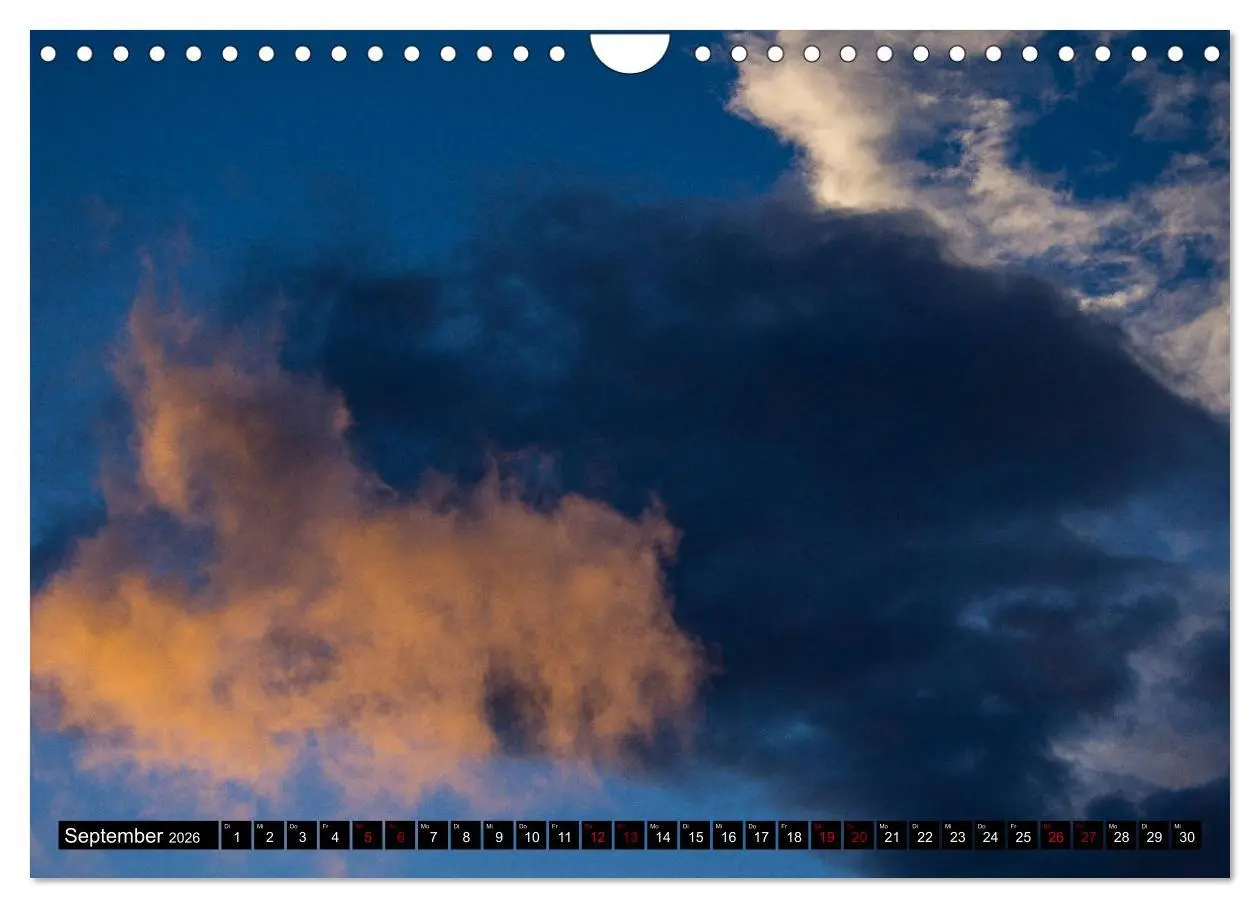 Bild: 9783457887776 | Faszination Wolken (Wandkalender 2026 DIN A4 quer), CALVENDO...