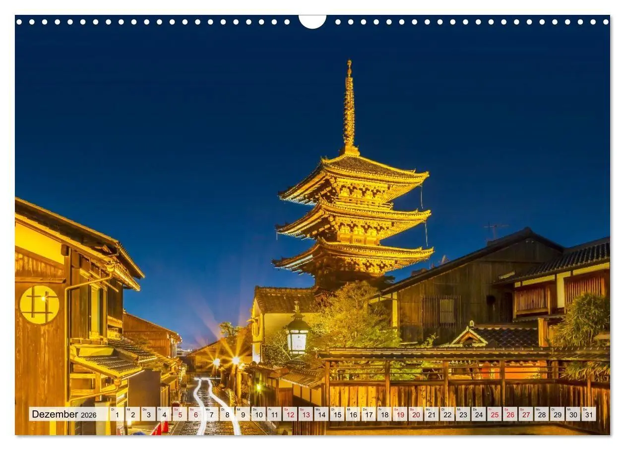 Bild: 9783516667776 | Kyoto - Ästhetik der Stille (Wandkalender 2026 DIN A3 quer),...