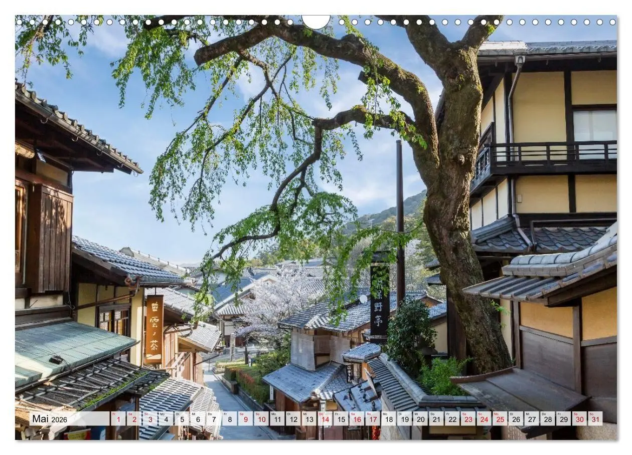 Bild: 9783516667776 | Kyoto - Ästhetik der Stille (Wandkalender 2026 DIN A3 quer),...