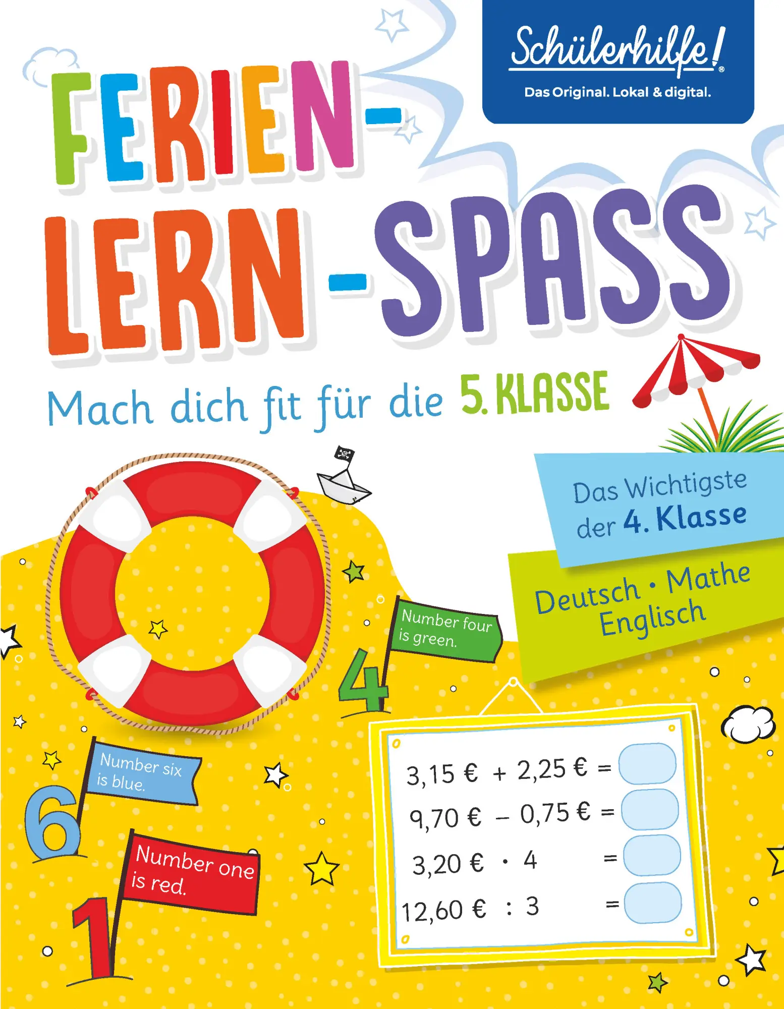 Cover: 9783625187776 | Ferien-Lern-Spaß - Mach dich fit für die 5. Klasse | Bergmann | Buch