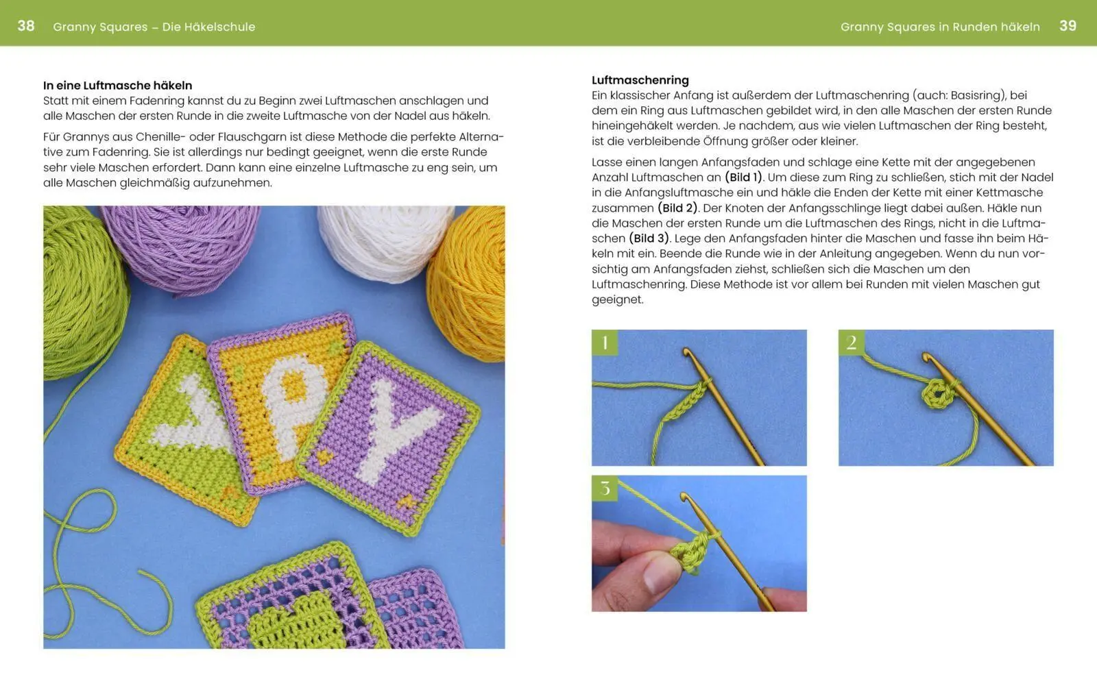 Bild: 9783747407776 | Granny Squares - Die Häkelschule | Inga Borges | Taschenbuch | 144 S.